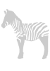 Stencil zebra