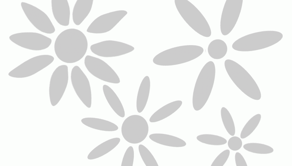 Stencil serie di fiori semplici
