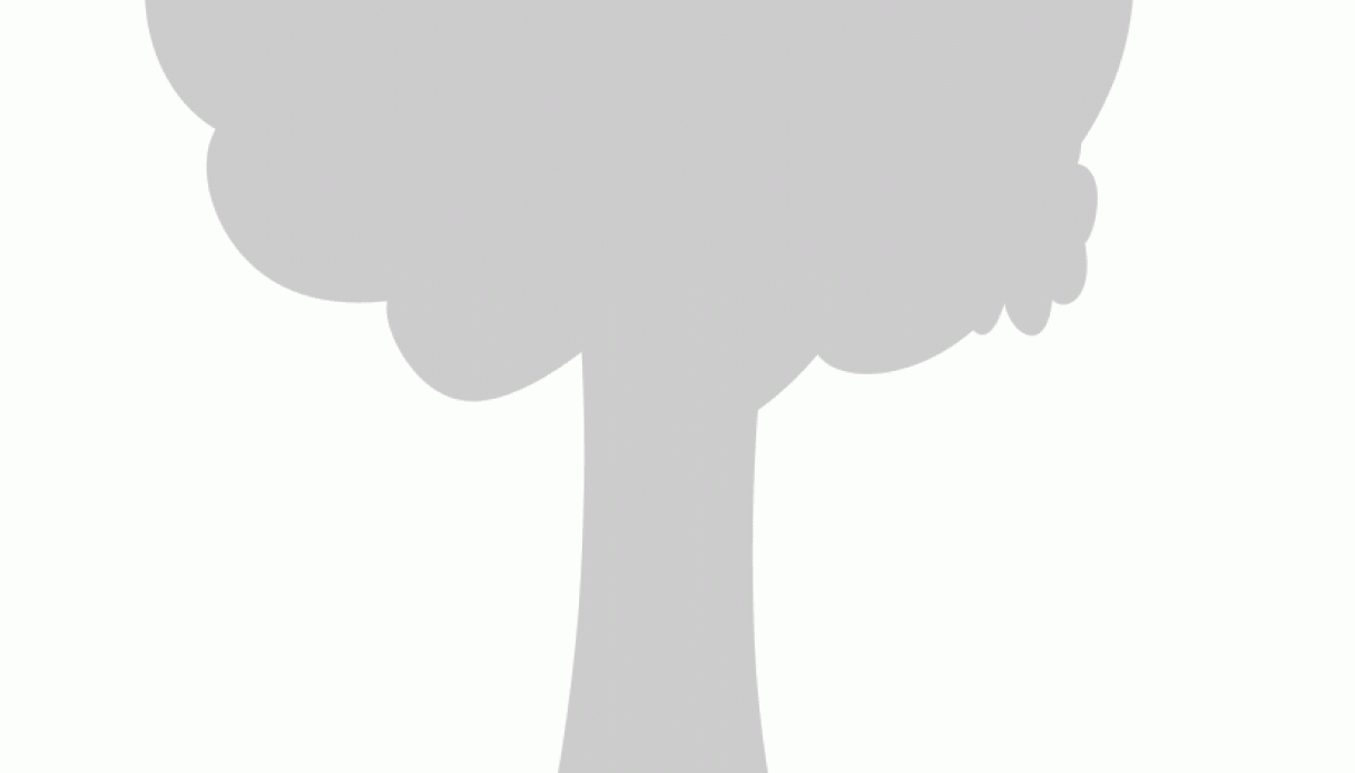 Stencil albero semplice