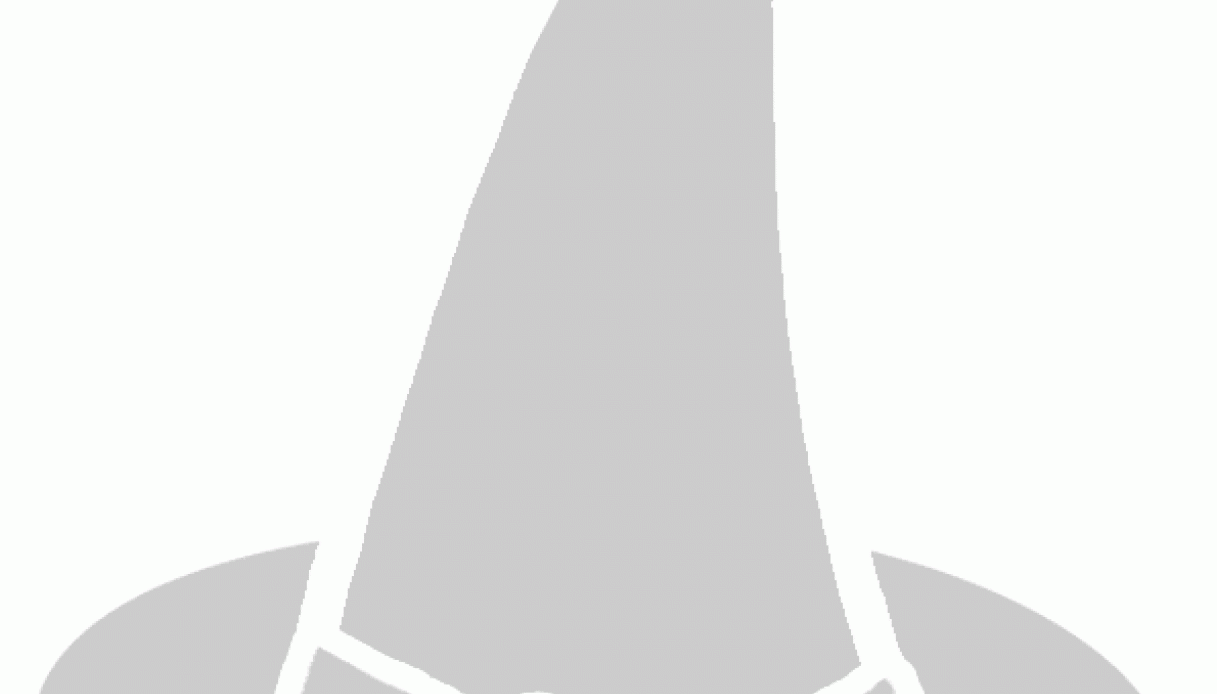Stencil cappello da strega